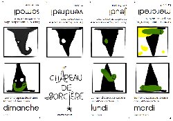 Maternelle : Un comptine à construire : Le chapeau de sorcière