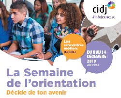 Semaine de l&rsquo;orientation au CIDJ