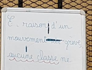 Grève historique dans l&rsquo;enseignement