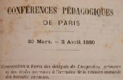 C&rsquo;était comment avant, les conférences pédagogiques ?