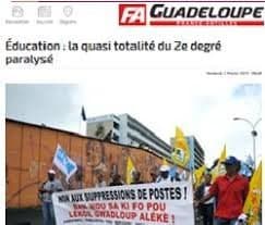 Guadeloupe : Les syndicats sauvent des postes