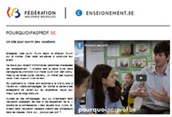 Pourquoi pas prof ?