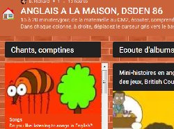 L’anglais à la maison