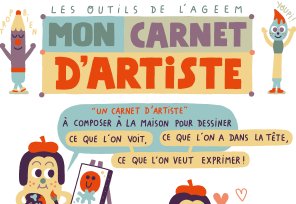 Un carnet d&rsquo;artiste pour partager ses émotions