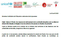 Un effort pour les enfants de la rue