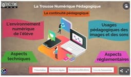 Premier degré : Nouvelle version de la Trousse numérique