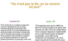 Un magazine pour finir l’année au lycée