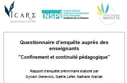 Confinement : L&rsquo;enquête Icare révèle les usages enseignants