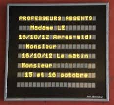 Quel absentéisme des profs ?