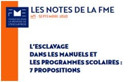 Une note d&rsquo;historiens pour la mémoire de l&rsquo;esclavage