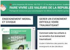 Rentrée : Faire vivre les valeurs de la République à l&rsquo;école