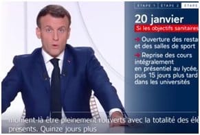 Réouverture totale des lycées le 20 janvier