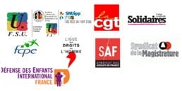 Une intersyndicale contre la répression des enfants