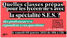 Quelle orientation après une spécialité SES ?