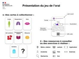 Se former à l’oral avec des cartes