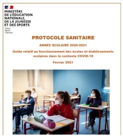 Le protocole sanitaire remanié