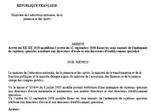 Revalorisation des directeurs d&rsquo;école, des professeurs documentalistes et des CPE