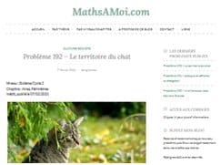 Les problèmes de Maths à moi