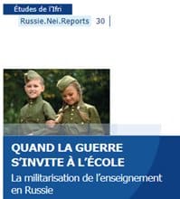 L&rsquo;enseignement reste militarisé en Russie selon l&rsquo;IFRI