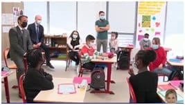 Emmanuel Macron n&rsquo;était pas dans une classe Potemkine…