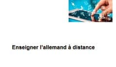 Enseigner l&rsquo;allemand à distance