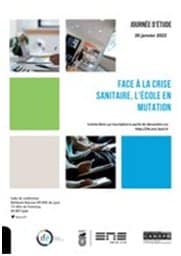 L&rsquo;école et la crise sanitaire : Une journée d&rsquo;étude de l&rsquo;IFé