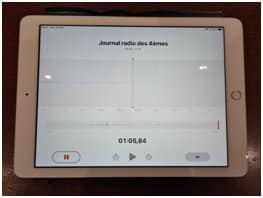 Quand des 4èmes réalisent un journal radio