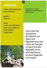Les mots de la 5ème : quand les élèves font leur dico