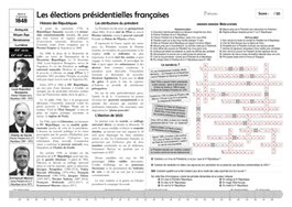 L&rsquo;élection présidentielle : Un défi pour les écoliers