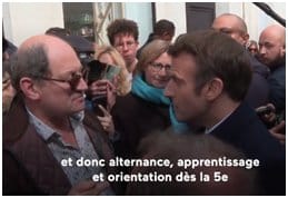 Macron veut orienter dès la 5ème
