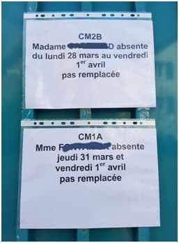 L&rsquo;école face au manque de remplaçants : une rupture d’égalité ?