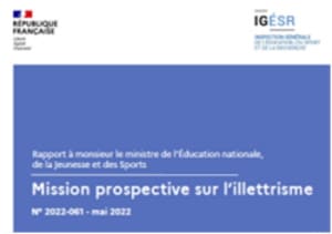 Illettrisme : Un rapport demande une vraie mobilisation de l&rsquo;éducation nationale