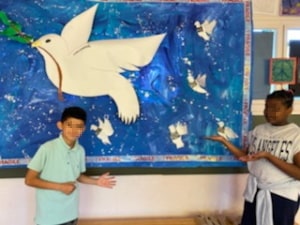 Elsa Bouteville, son musée scolaire pour la paix et ses guides…