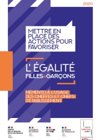 Egalité filles – garçons : Un mémento pour les chefs d&rsquo;établissement