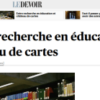 Éducation : Les limites des données probantes
