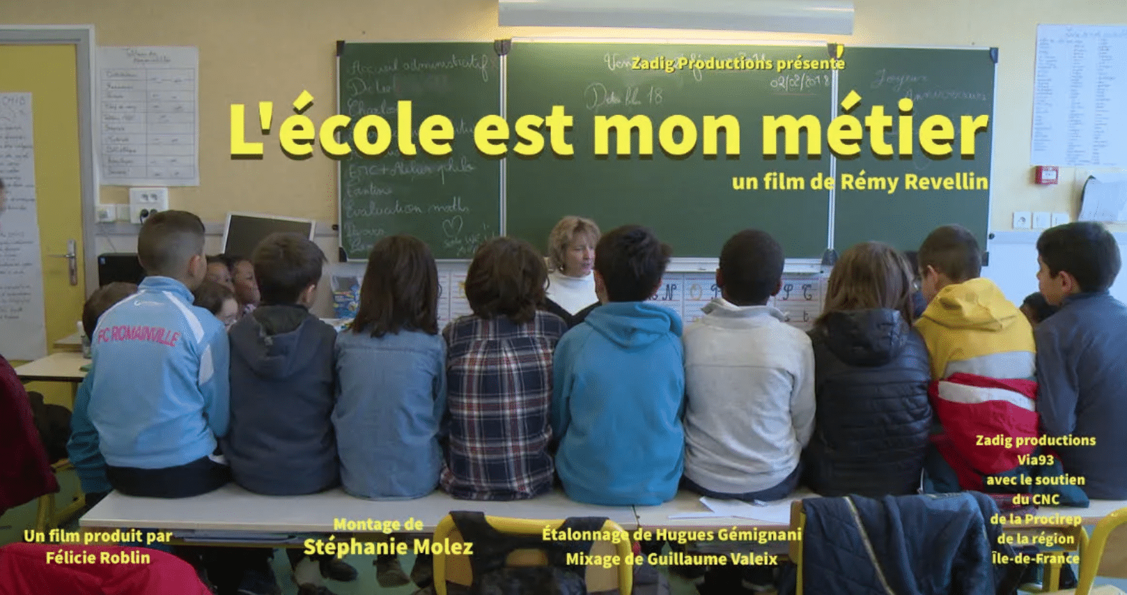 « L’école est mon métier », 52 min d’immersion dans une école