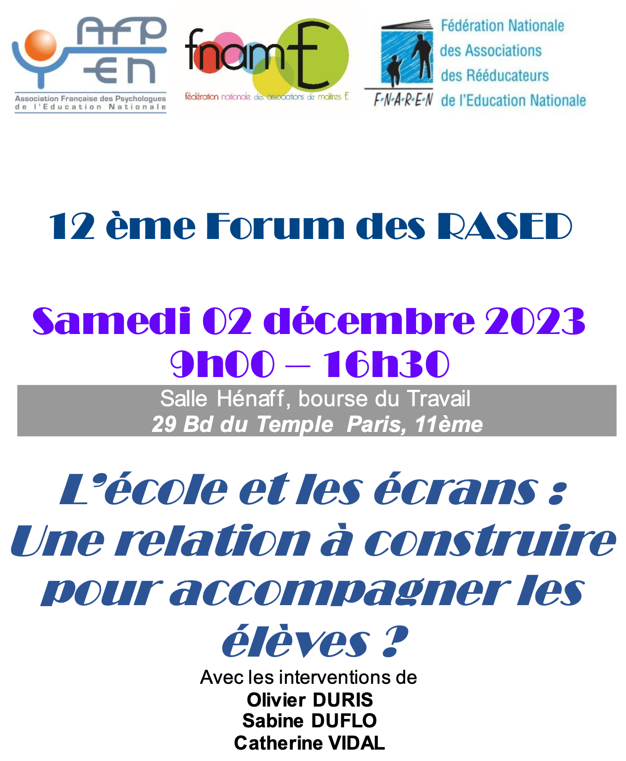 Forum des Rased