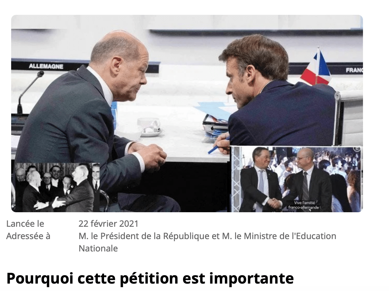 Des moyens fléchés pour l&rsquo;allemand