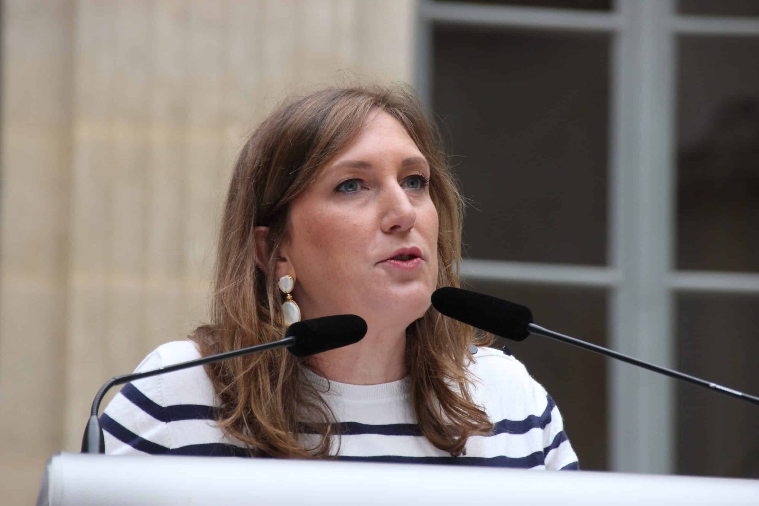 Carole Grandjean et les chauffeurs de la République