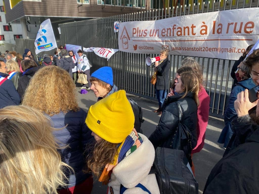 Sans-abrisme des enfants : des rassemblements devant les rectorats