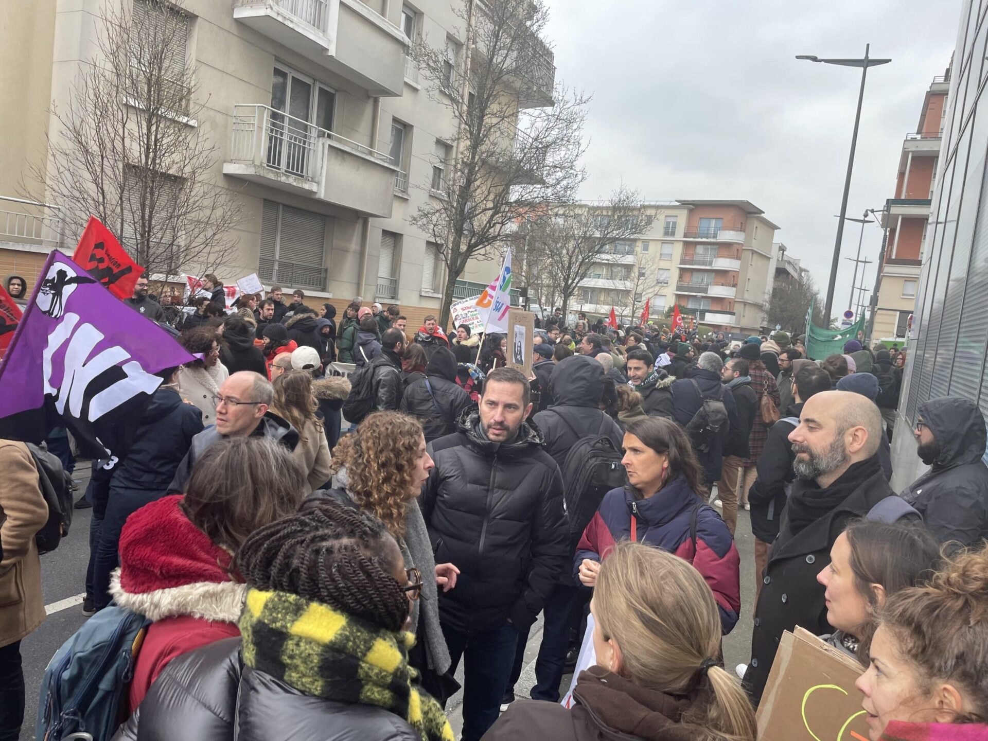 Le 93, toujours en grève