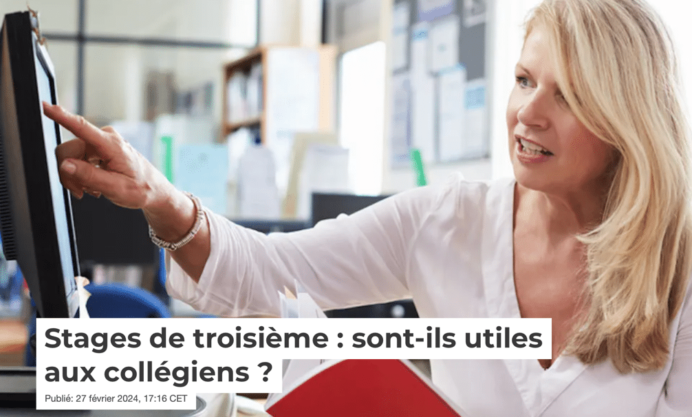 Stages de 3eme: sont-ils utiles au collégiens?