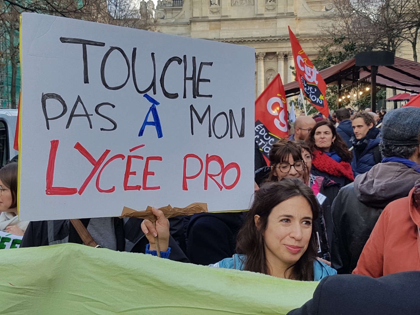 Intersyndicale de la voie pro : malgré la publication des textes, c’est toujours non.