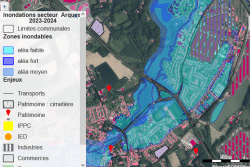 Cartographier les inondations du Pas-de-Calais
