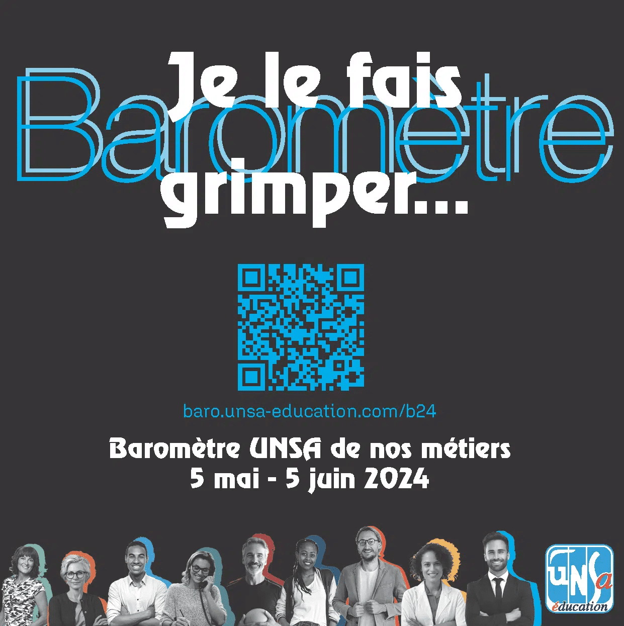 Douzième édition du baromètre des métiers de l’UNSA