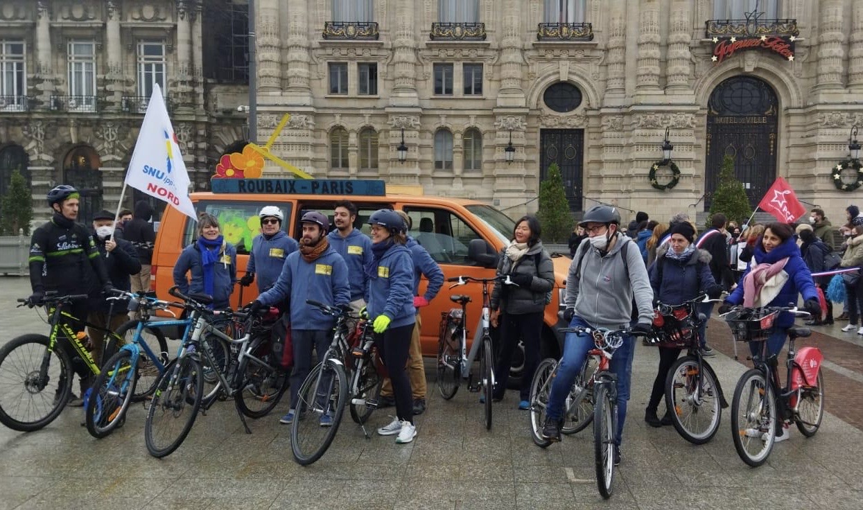 Tour de France des écoles à vélo