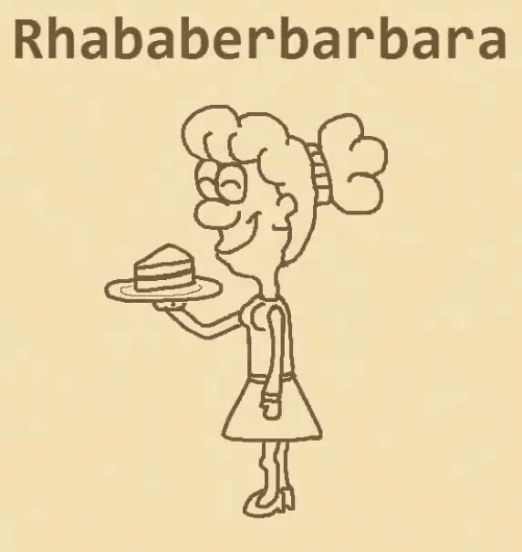 Barbaras Rhabarberbar : un virelangue allemand