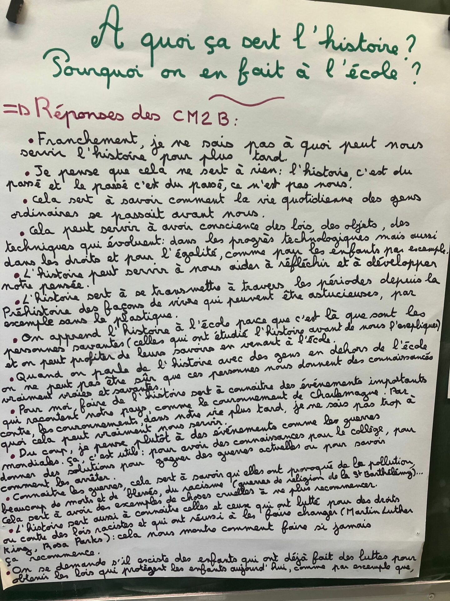 Faire de l&rsquo;histoire à l&rsquo;école : à quoi ça sert ?