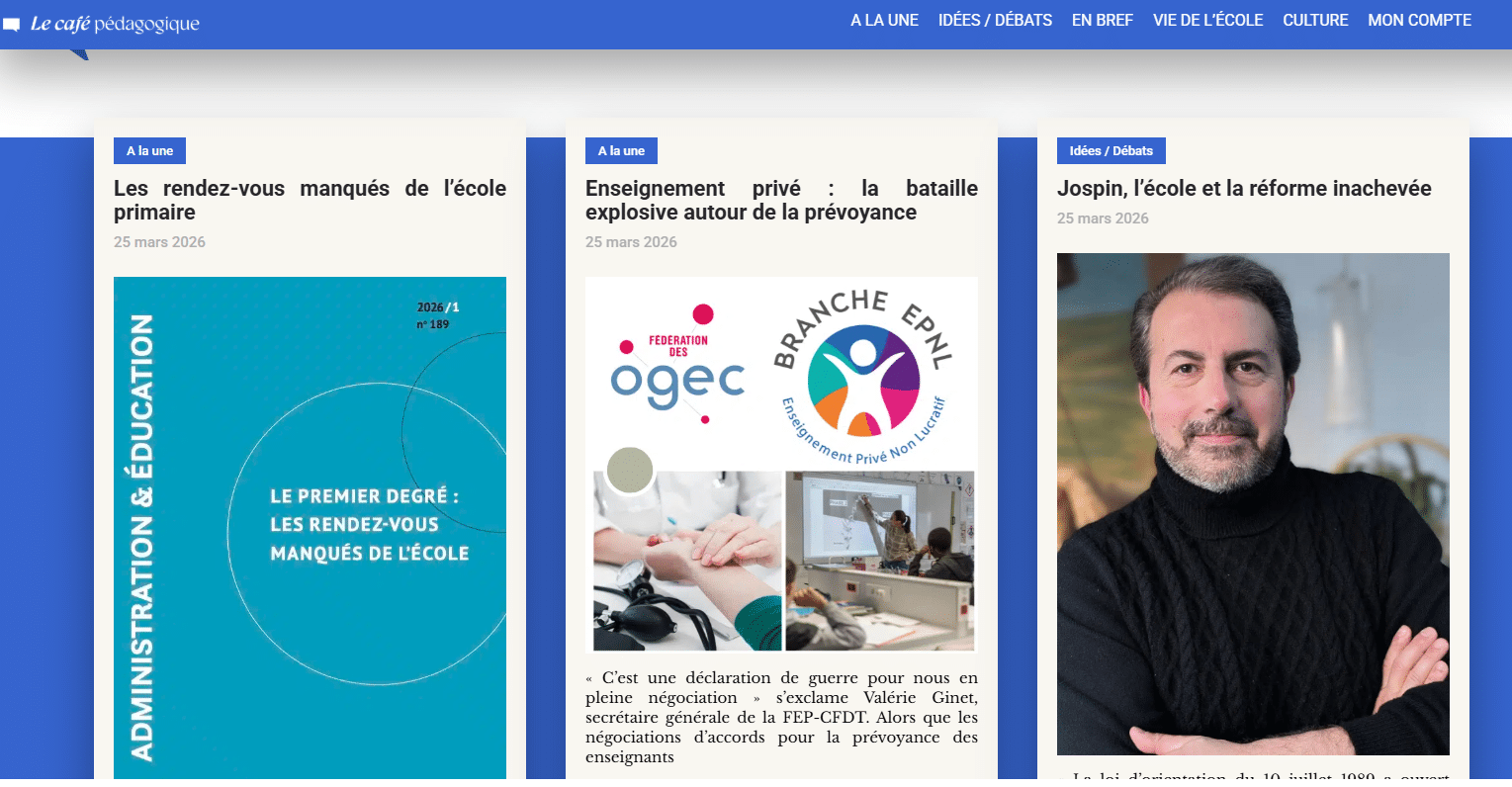 En 2026, je m&rsquo;informe ! Comment s&rsquo;abonner au Café pédagogique ?