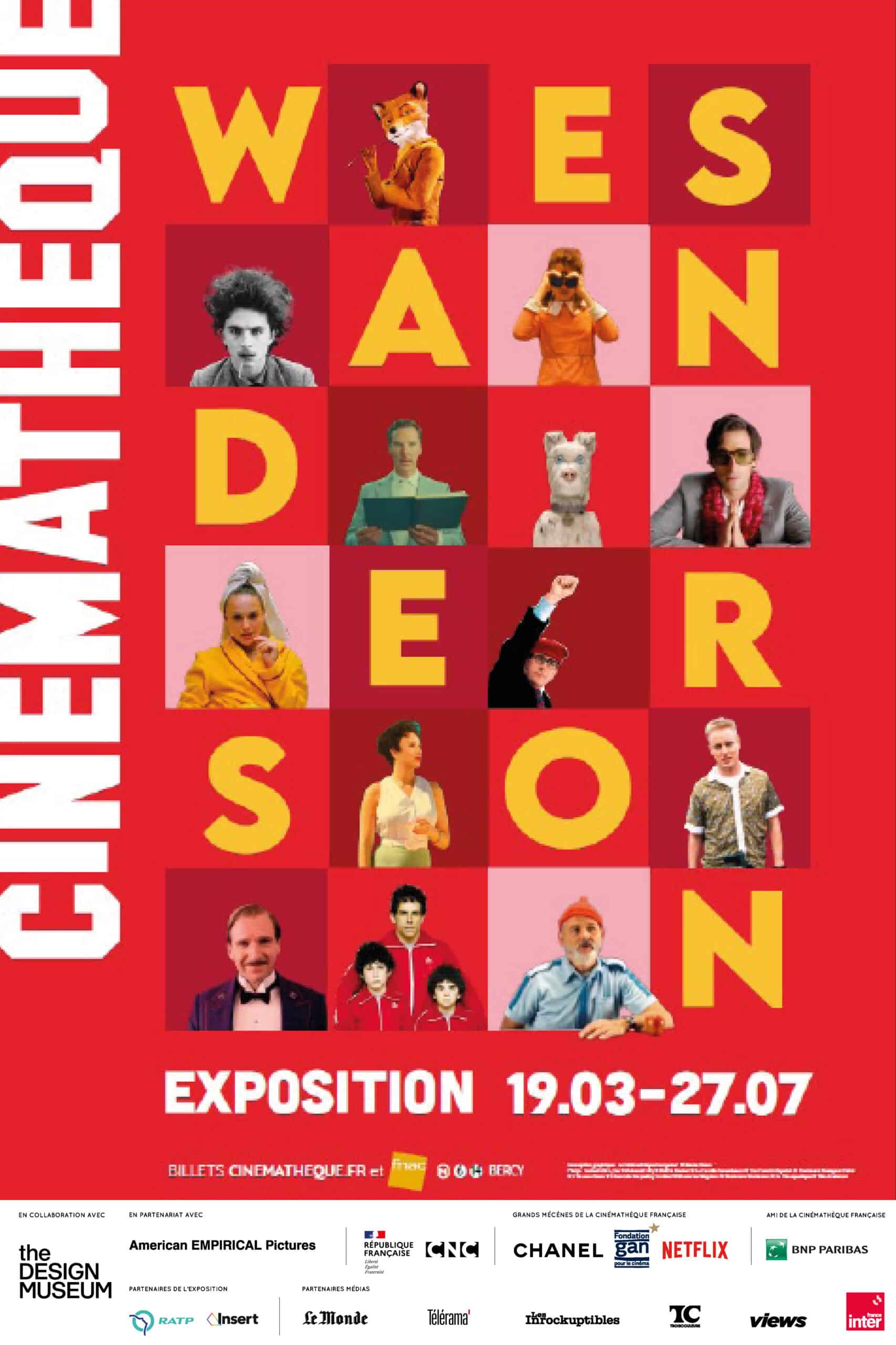 Wes Anderson célébré à la Cinémathèque